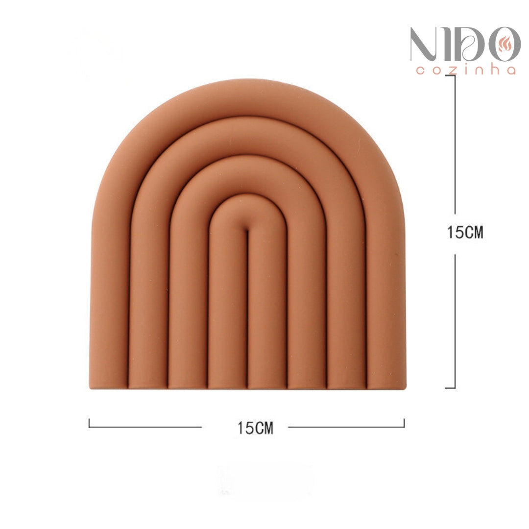 Descanso Arco-Íris de Silicone