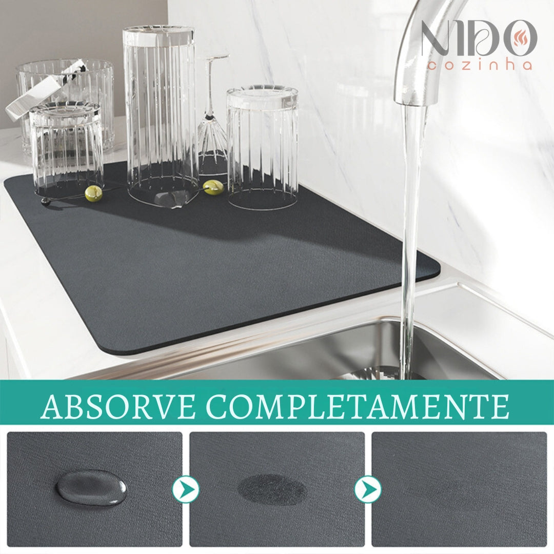 Tapete de Secagem Absorvente Premium