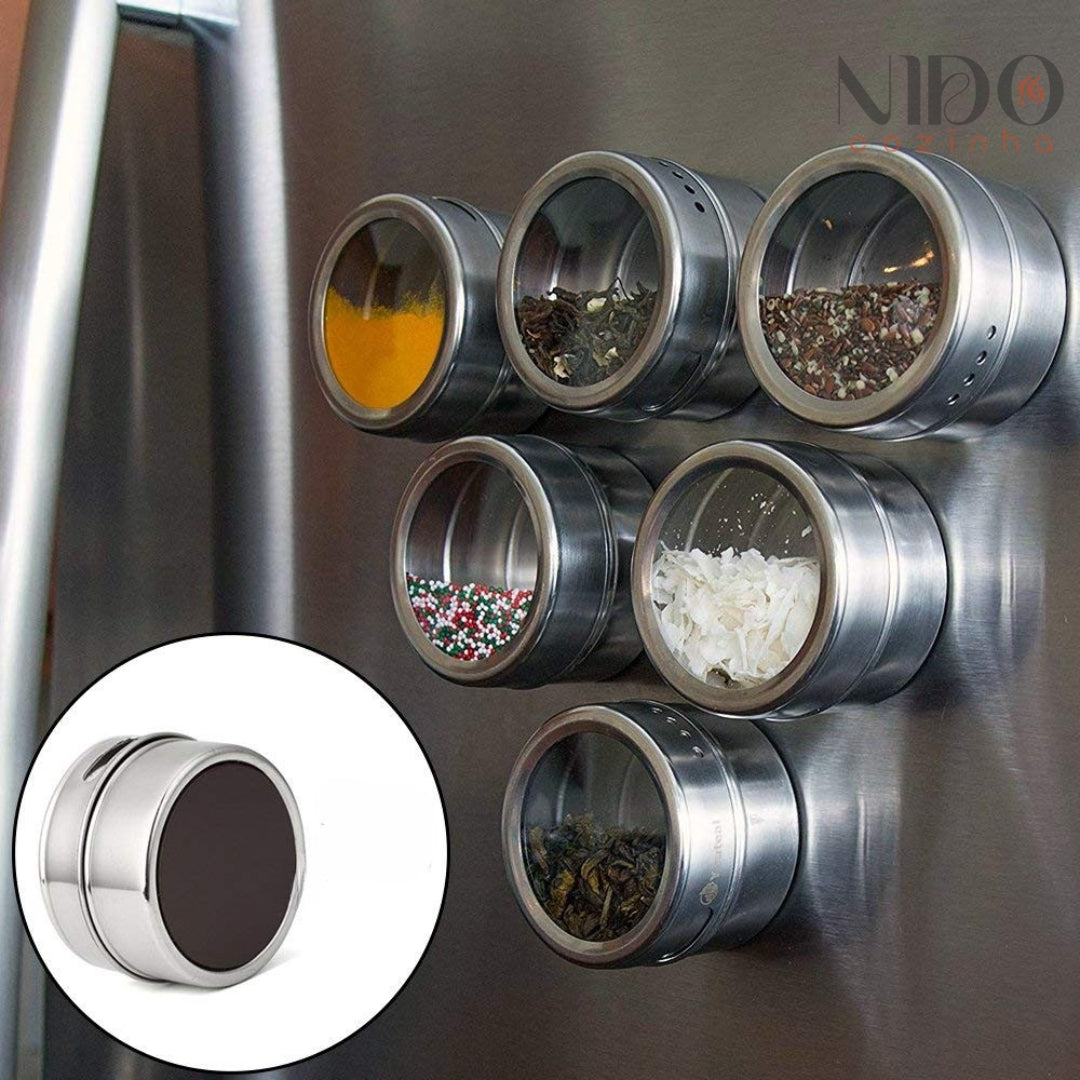 Porta Tempero Magnético Nido