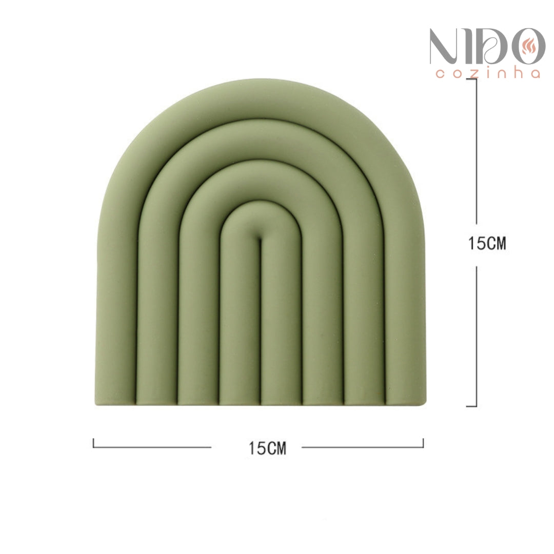 Descanso Arco-Íris de Silicone