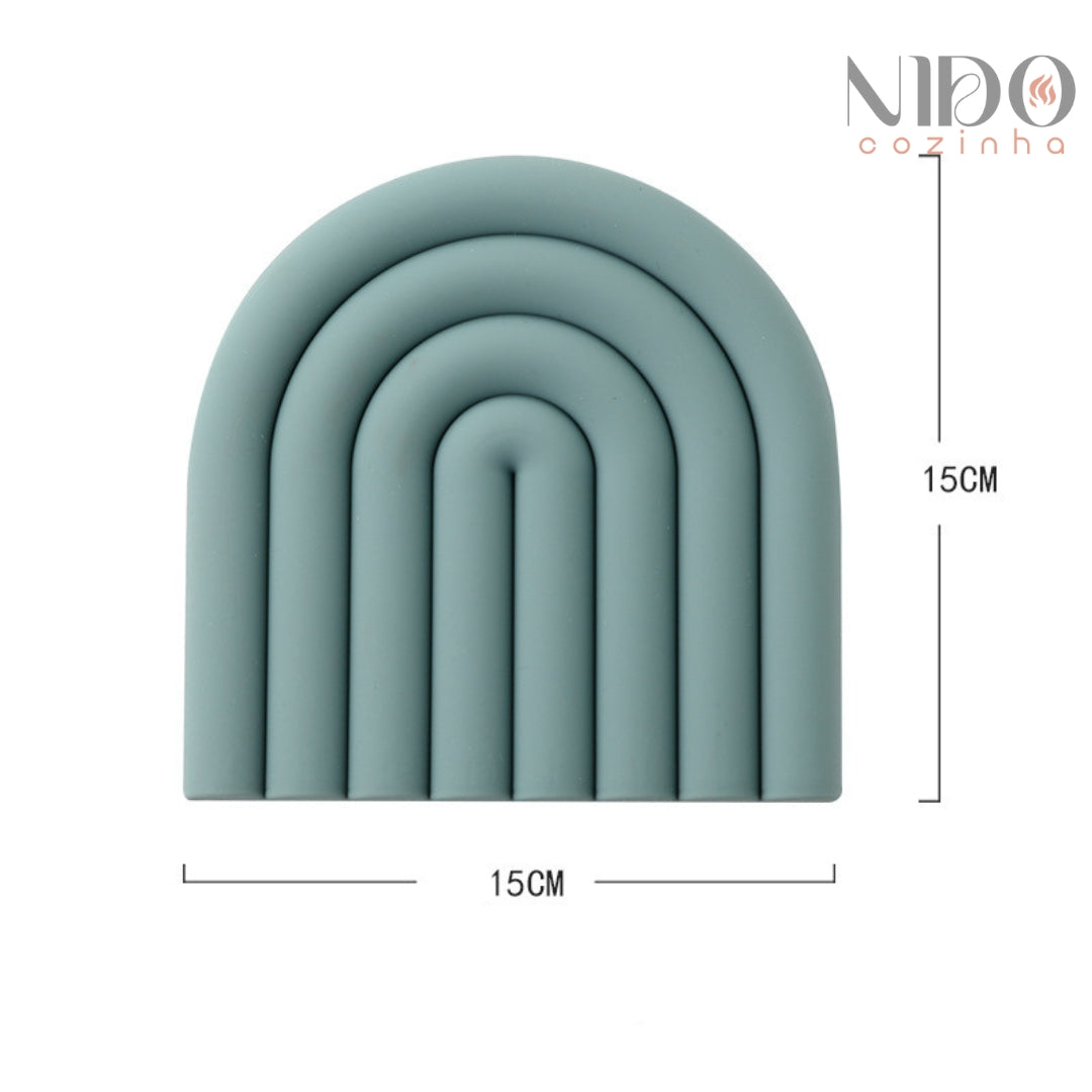 Descanso Arco-Íris de Silicone