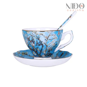 Conjunto de Xícaras Van Gogh
