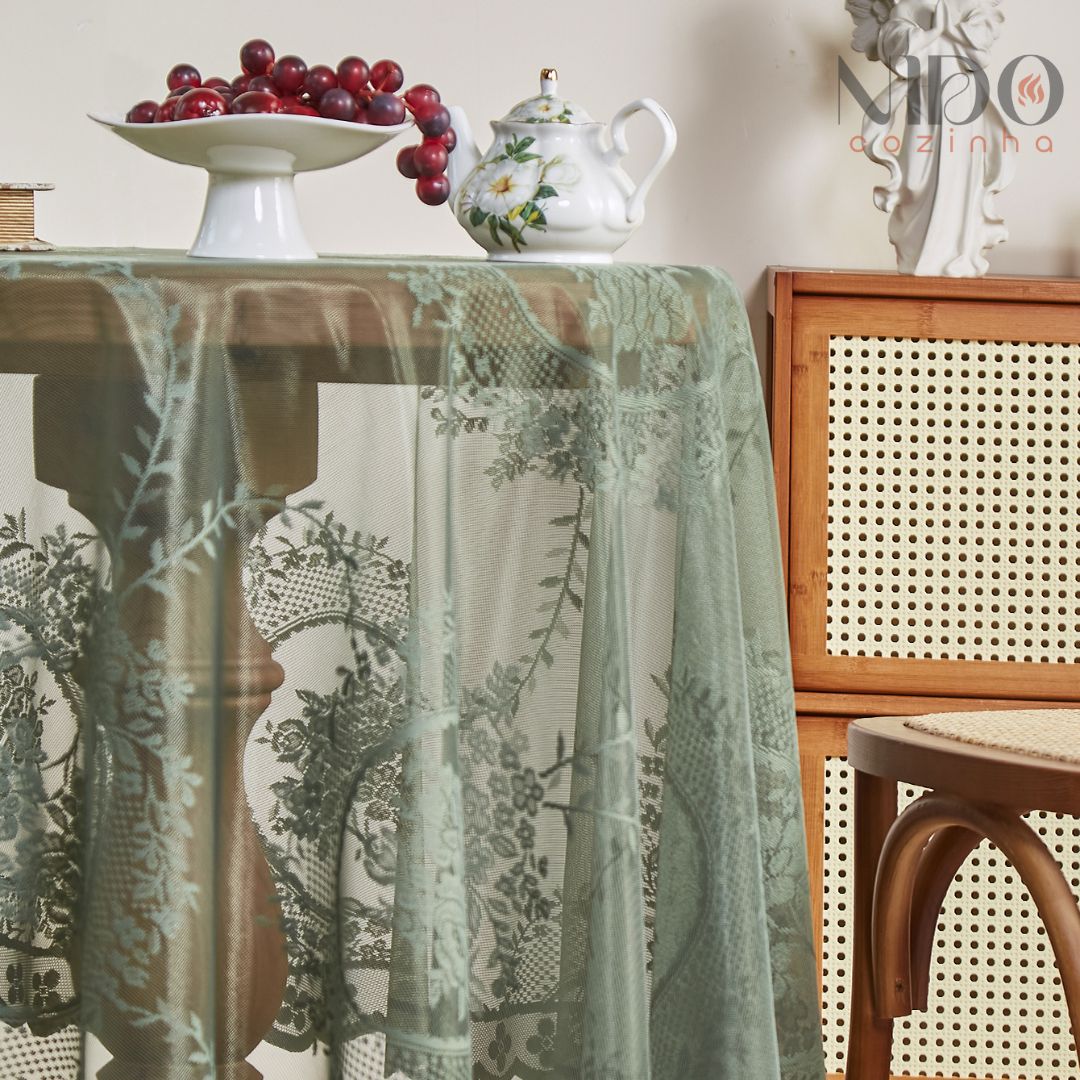 Toalha de Mesa Floral Pastoril