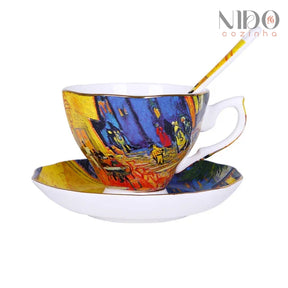 Conjunto de Xícaras Van Gogh