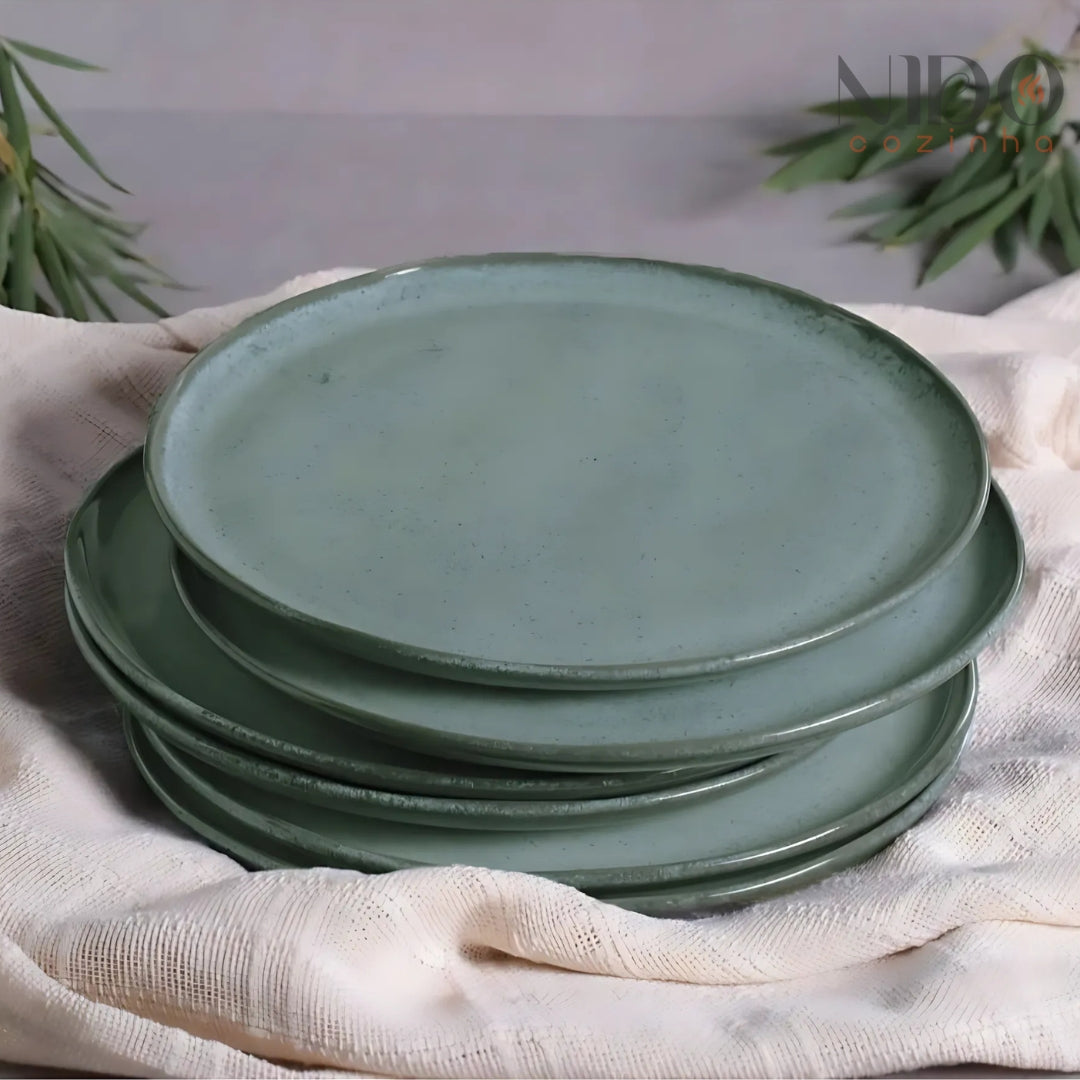 Conjunto de Pratos  Maré Nido