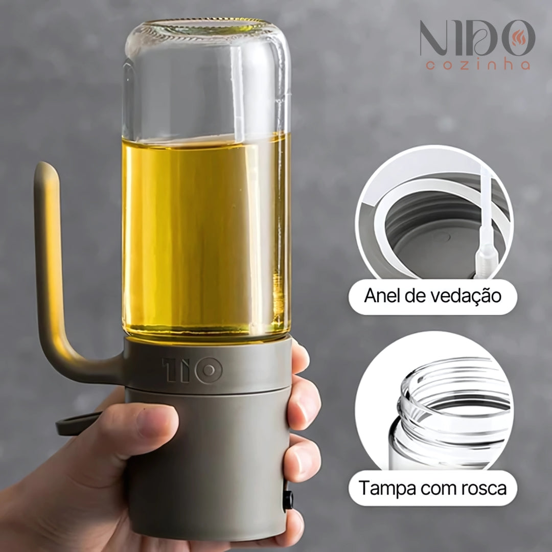 Borrifador de Azeite Porta Azeite e Vinagre Nido