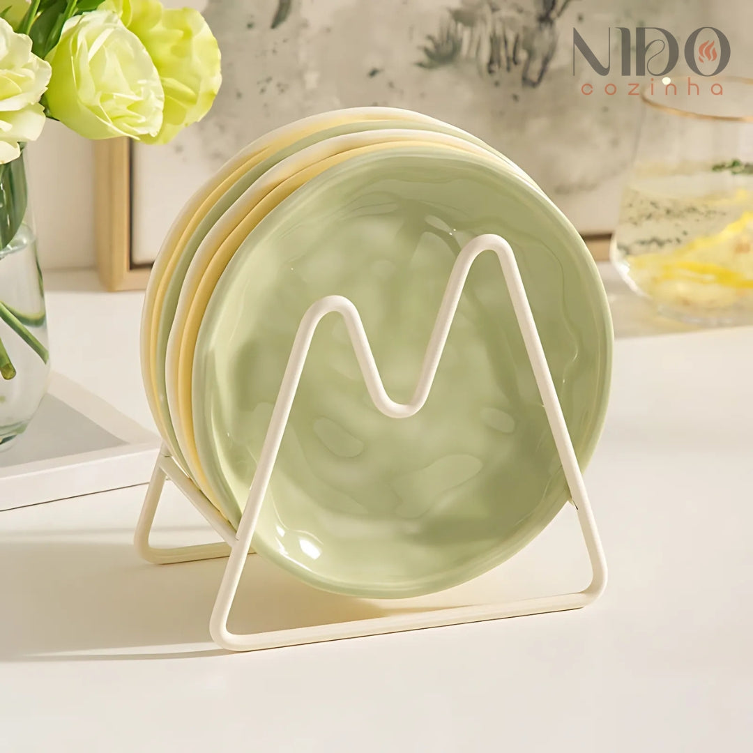 Conjunto de Pratos Serenità Nido
