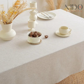 Toalha de Mesa Linho Claro Nido